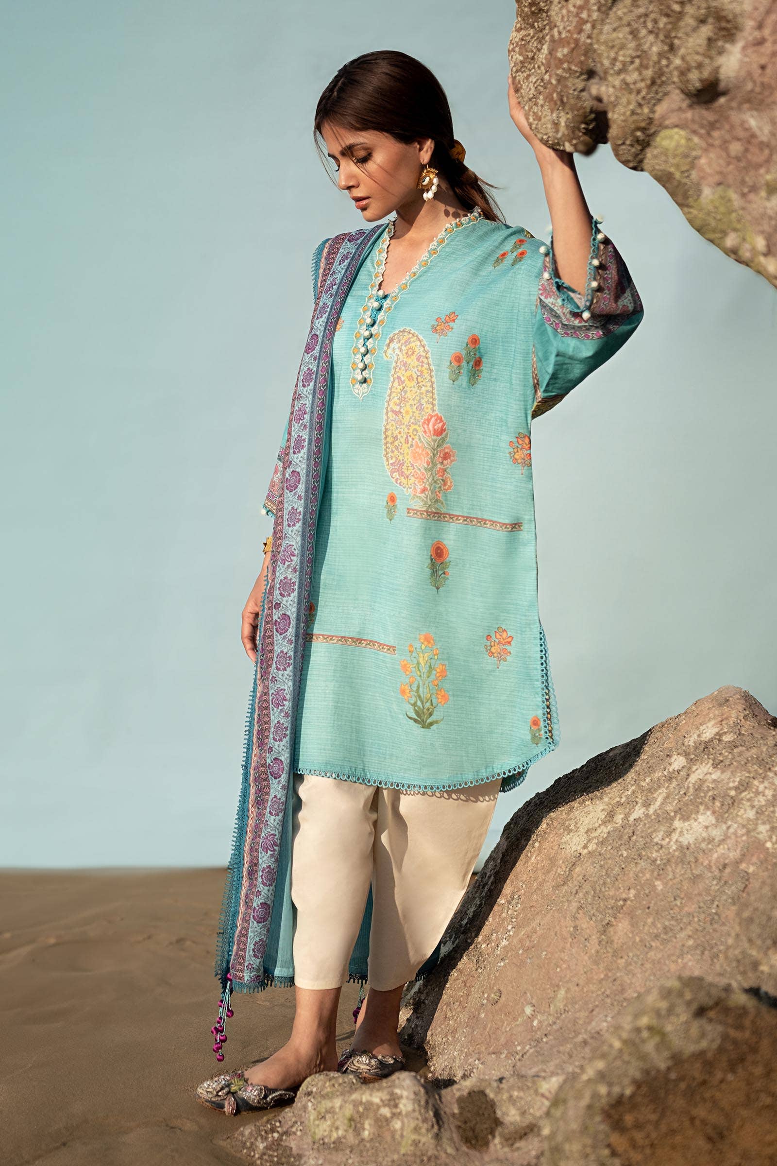 Sana Safinaz | Mahay Spring 24 | H241-022B-2BS