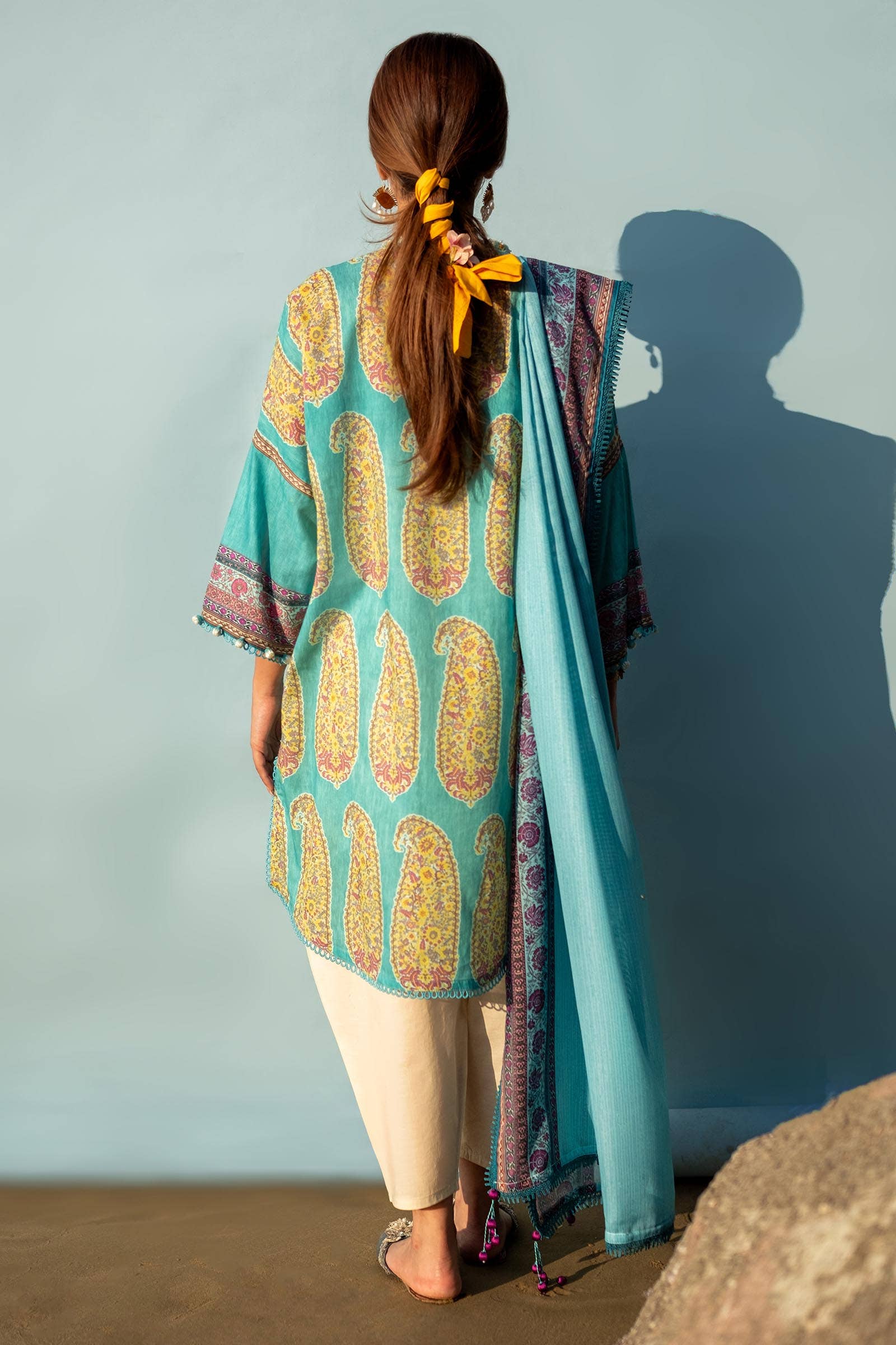 Sana Safinaz | Mahay Spring 24 | H241-022B-2BS -  Sana Safinaz Luxury -  House of Maryam