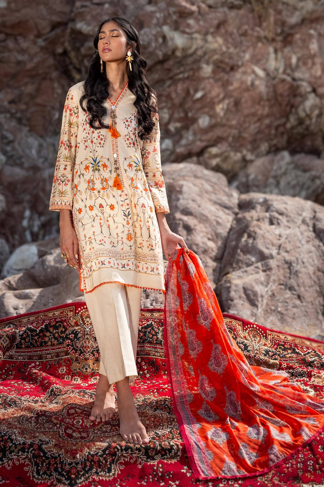 Sana Safinaz | Mahay Spring 24 | H241-023A-2DD -  Sana Safinaz Luxury -  House of Maryam