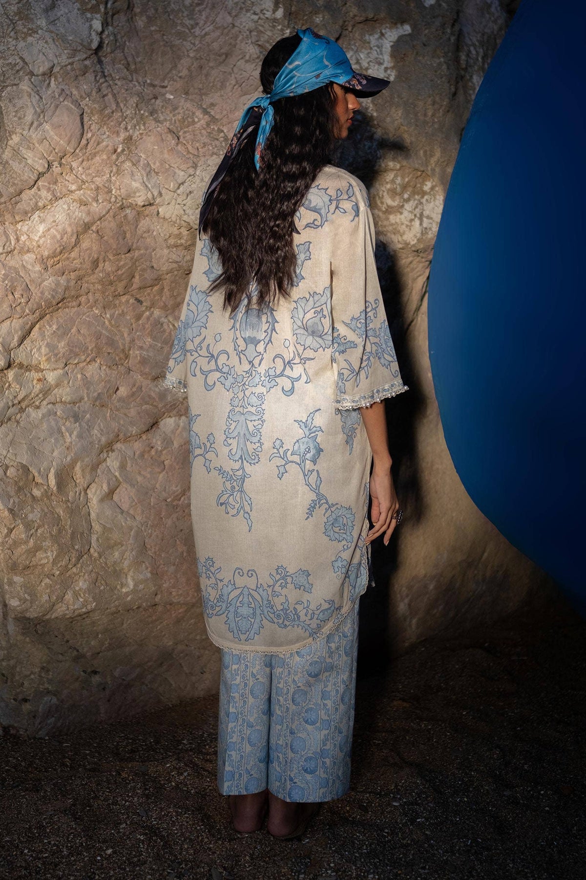 Sana Safinaz | Mahay Spring 24 | H241-025B-2AC -  Sana Safinaz Luxury - Original Designer Dress - House of Maryam