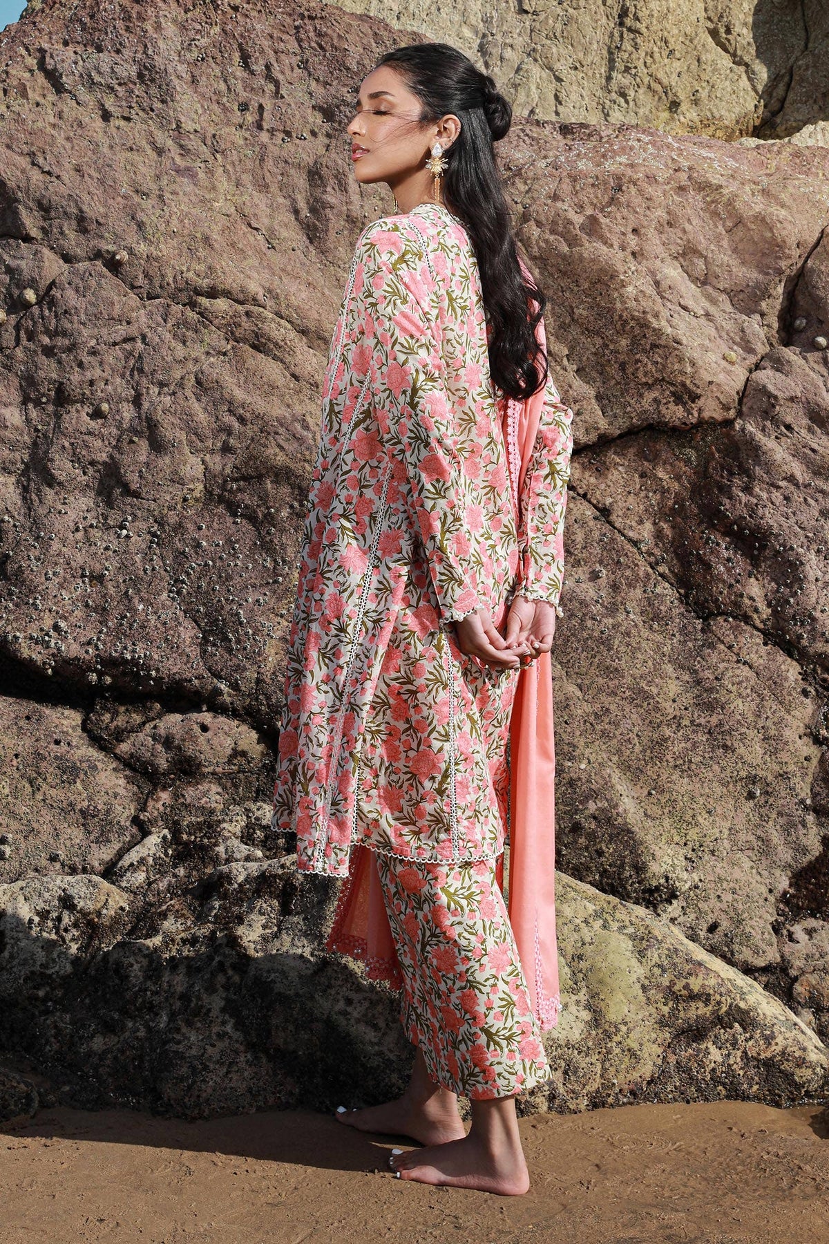 Sana Safinaz | Mahay Spring 24 | H241-004B-3CG -  Sana Safinaz Luxury - Original Designer Dress - House of Maryam