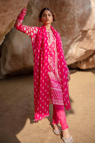 Sana Safinaz | Mahay Spring 24 | H241-005A-3CI -  Sana Safinaz Luxury - Original Designer Dress - House of Maryam