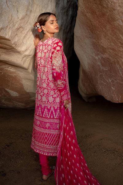 Sana Safinaz | Mahay Spring 24 | H241-005A-3CI -  Sana Safinaz Luxury - Original Designer Dress - House of Maryam