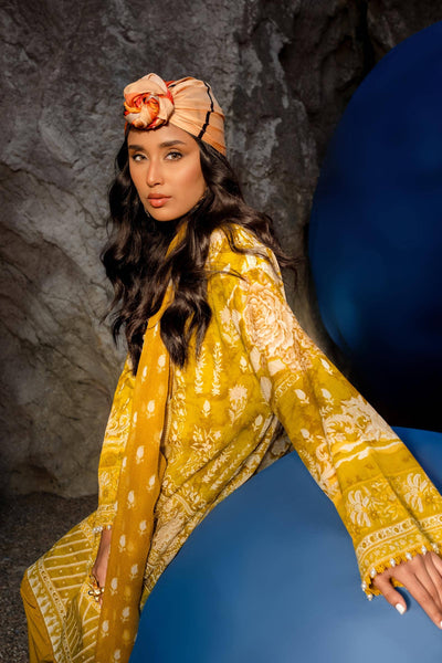 Sana Safinaz | Mahay Spring 24 | H241-005B-3CI -  Sana Safinaz Luxury - Original Designer Dress - House of Maryam