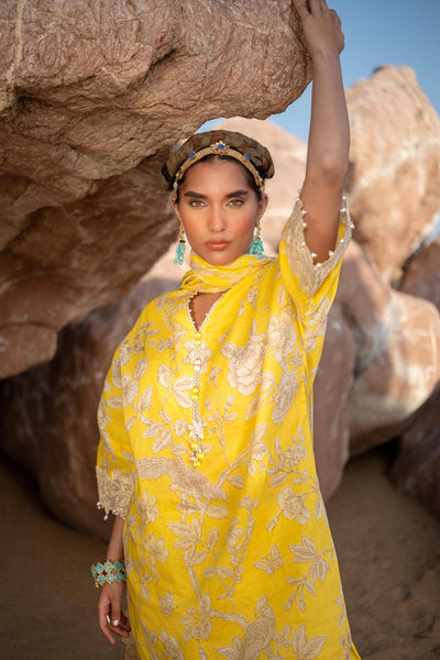 Sana Safinaz | Mahay Spring 24 | H241-001A-3CI -  Sana Safinaz Luxury - Original Designer Dress - House of Maryam