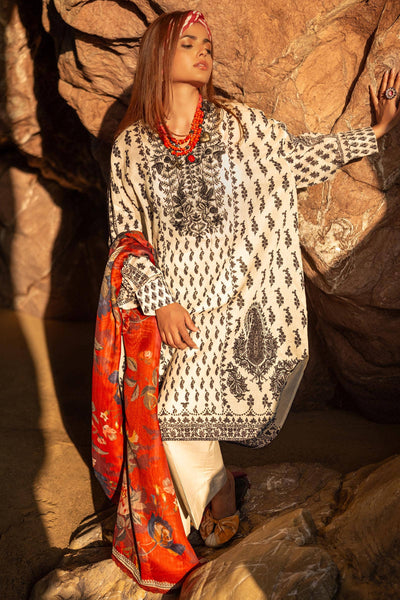 Sana Safinaz | Mahay Spring 24 | H241-006A-2BS -  Sana Safinaz Luxury - Original Designer Dress - House of Maryam
