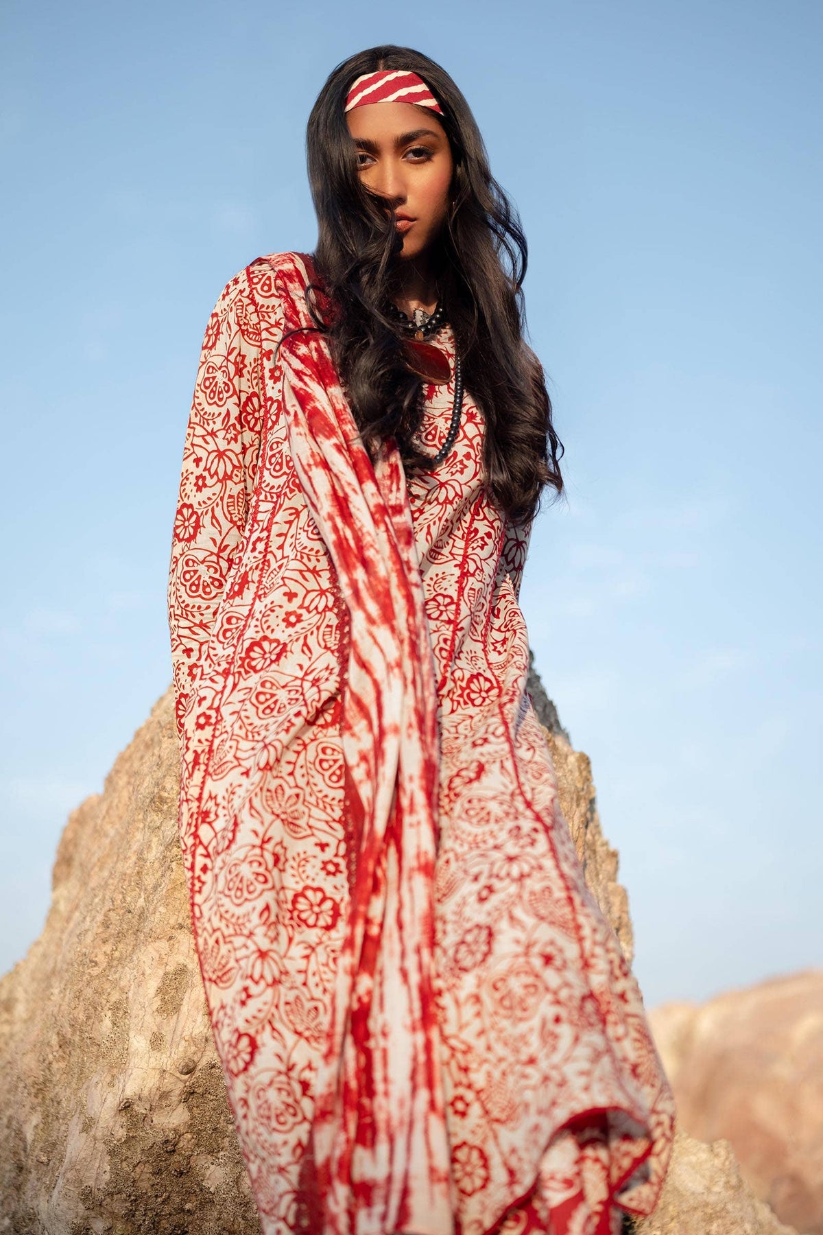 Sana Safinaz | Mahay Spring 24 | H241-008B-3CG -  Sana Safinaz Luxury - Original Designer Dress - House of Maryam