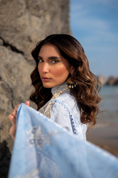 Sana Safinaz | Mahay Spring 24 | H241-009A-2DD -  Sana Safinaz Luxury - Original Designer Dress - House of Maryam