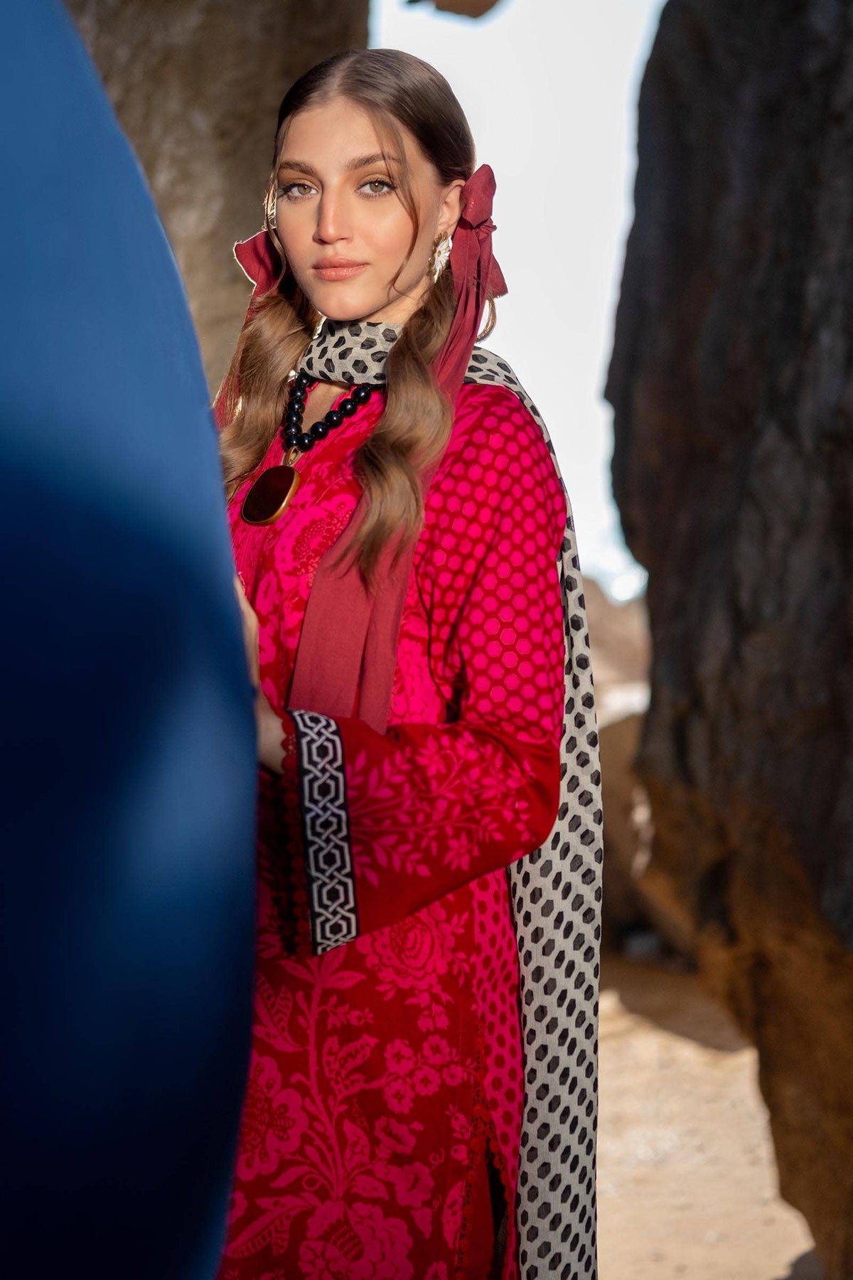 Sana Safinaz | Mahay Spring 24 | H241-010A-3CI -  Sana Safinaz Luxury - Original Designer Dress - House of Maryam