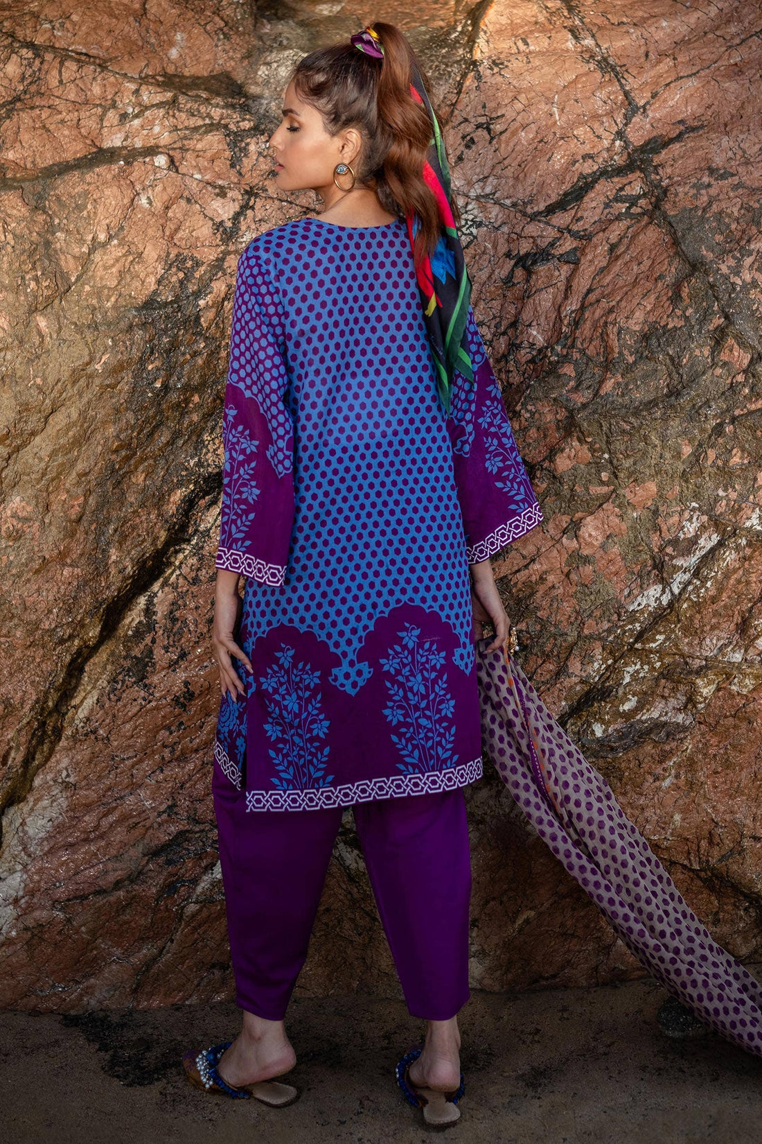 Sana Safinaz | Mahay Spring 24 | H241-010B-3CI -  Sana Safinaz Luxury -  House of Maryam