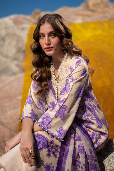 Sana Safinaz | Mahay Spring 24 | H241-001B-3CI -  Sana Safinaz Luxury - Original Designer Dress - House of Maryam