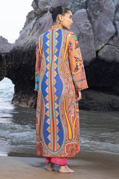Sana Safinaz | Mahay Spring 24 | H241-012A-2C -  Sana Safinaz Luxury - Original Designer Dress - House of Maryam