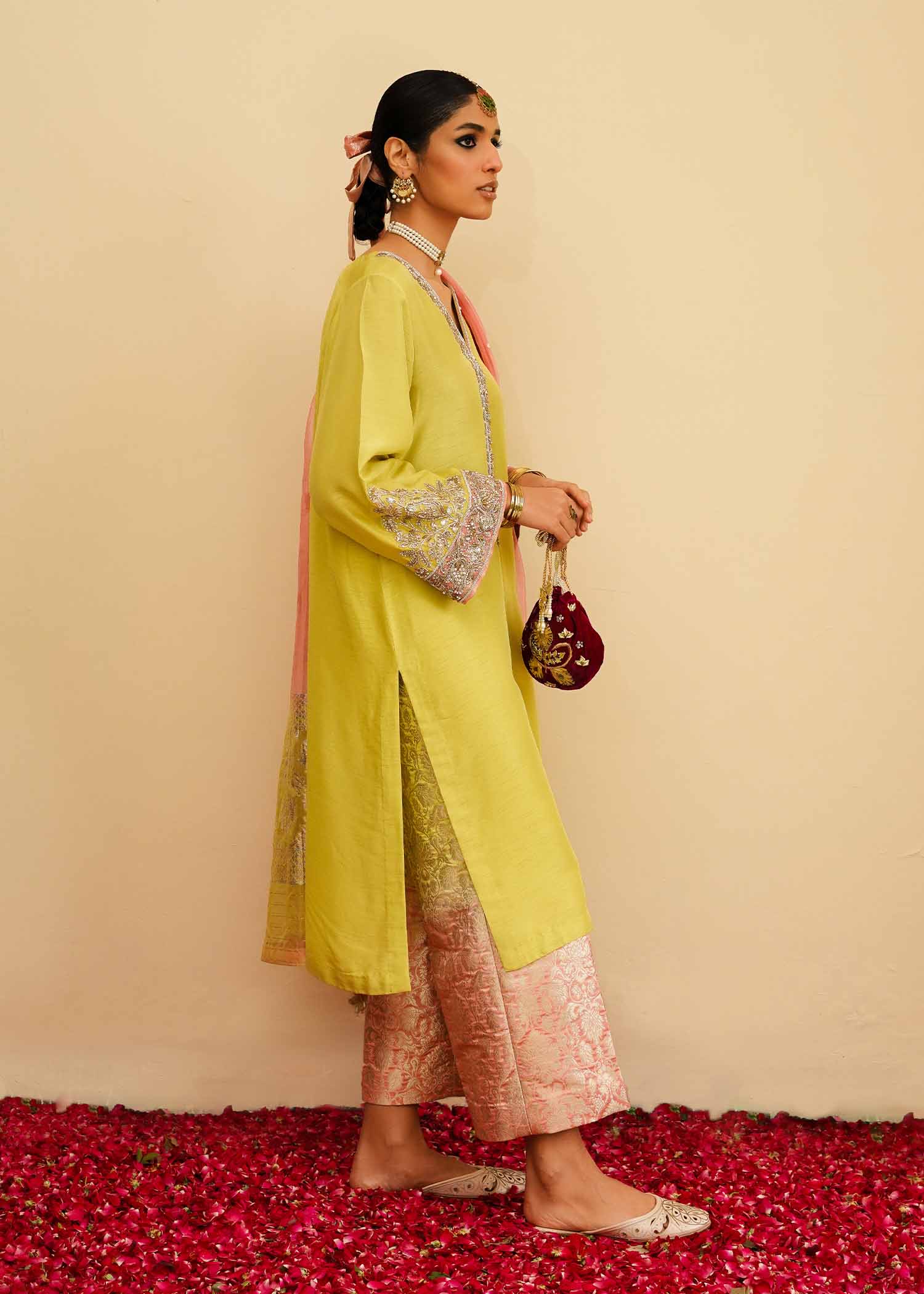 Mahgul | Eid Edit 2024 | Lemon Mint by Designer Mahgul - House of Maryam - Pakistani Designer Ethnic Wear in {{ shop.shopifyCountryName }}