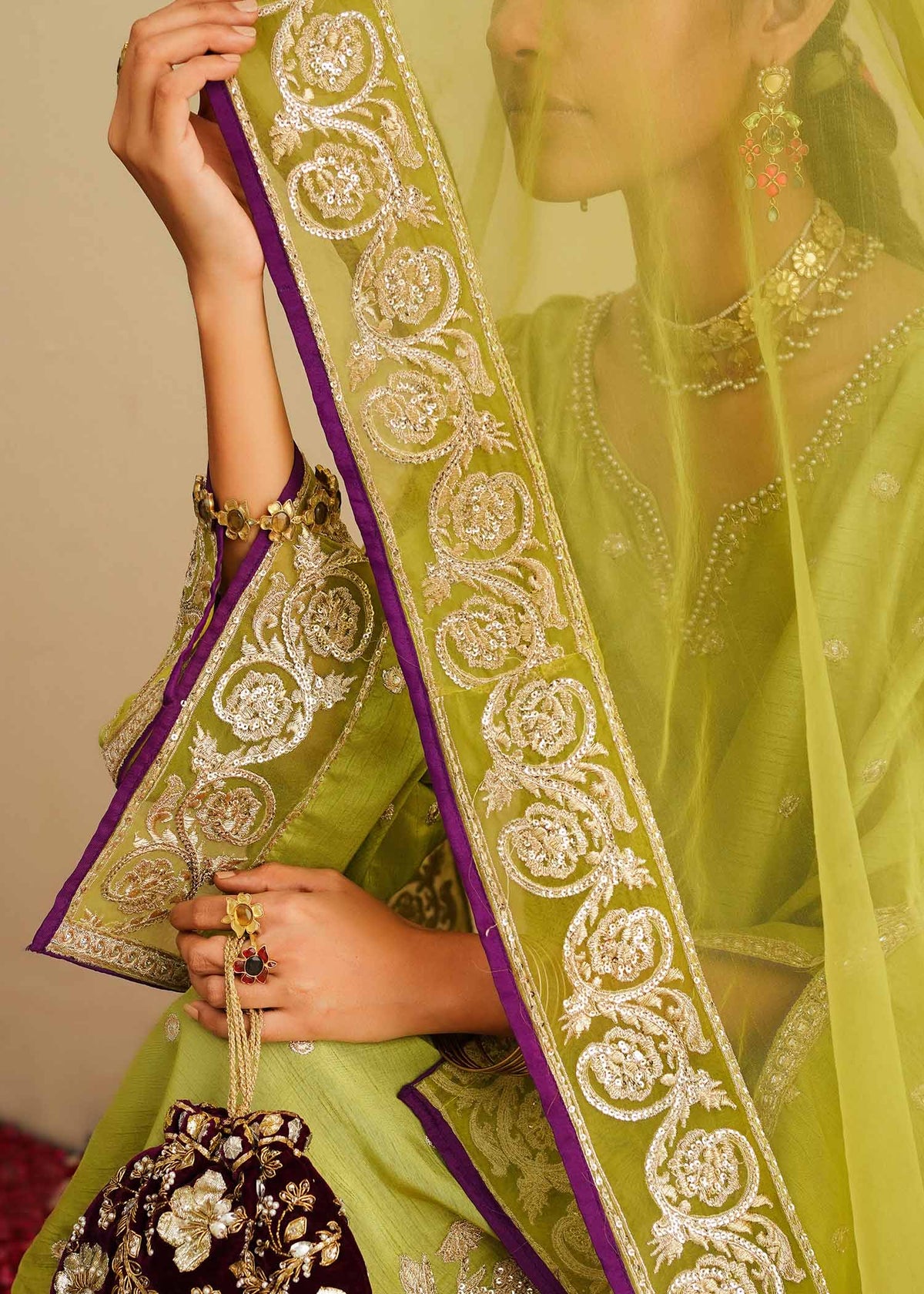 Mahgul | Eid Edit 2024 | Twilight Garden -  Mahgul Luxury - Original Designer Dress - House of Maryam