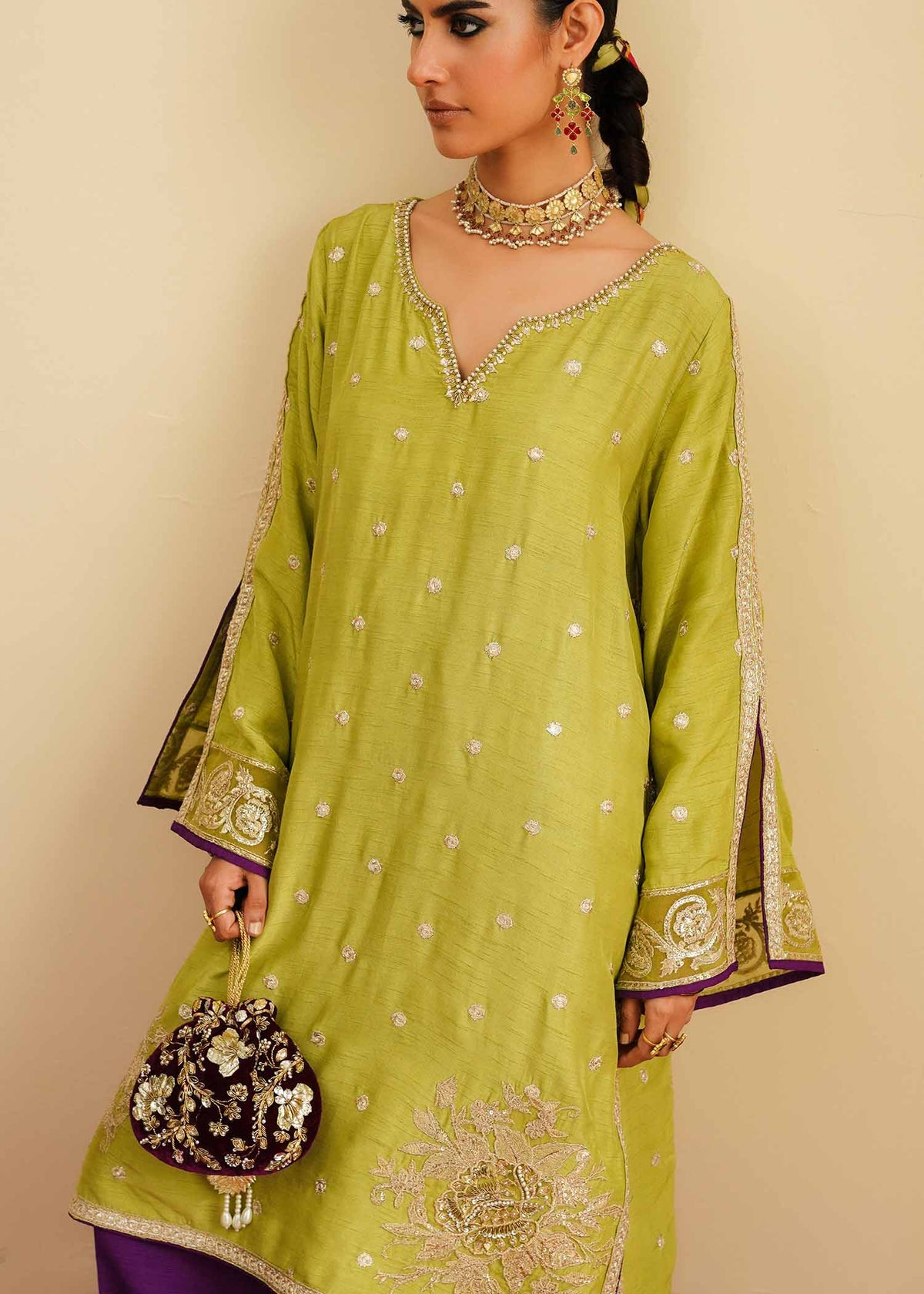 Mahgul | Eid Edit 2024 | Twilight Garden -  Mahgul Luxury - Original Designer Dress - House of Maryam
