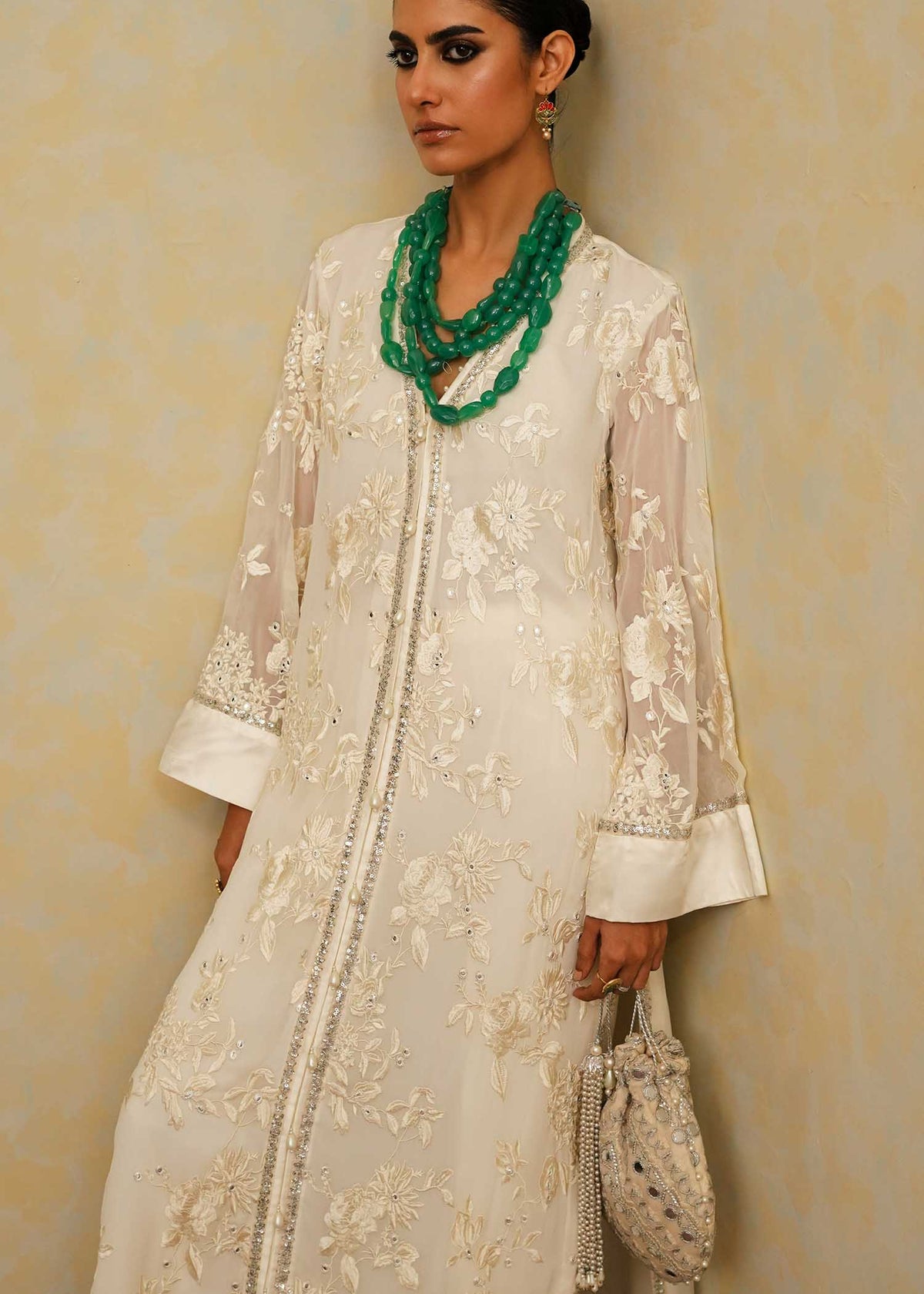 Mahgul | Eid Edit 2024 | Luxe Ivoir -  Mahgul Luxury - Original Designer Dress - House of Maryam