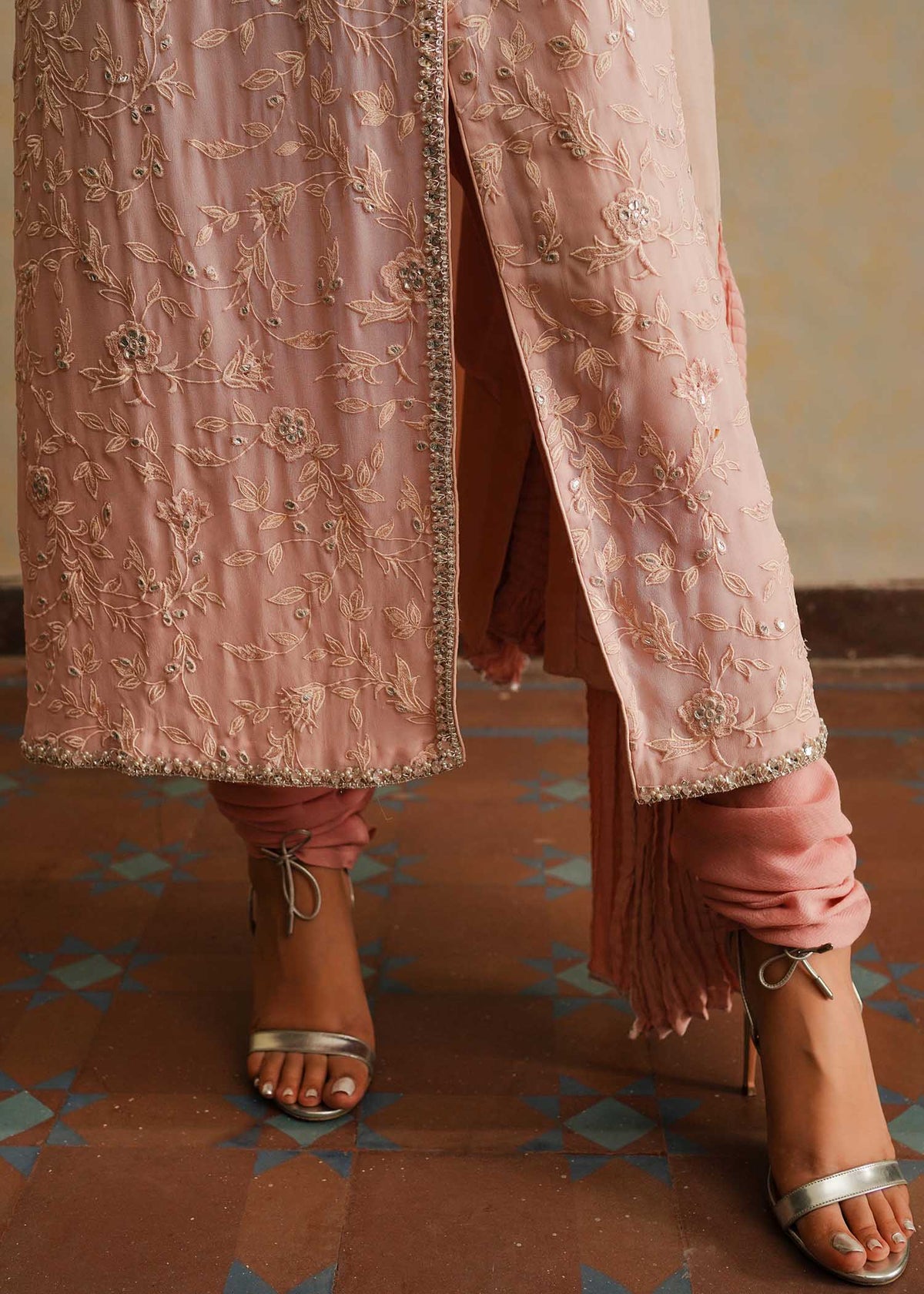 Mahgul | Eid Edit 2024 | Pink Shade -  Mahgul Luxury - Original Designer Dress - House of Maryam