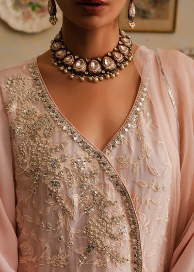 Mahgul | Eid Edit 2024 | Pink Shade -  Mahgul Luxury - Original Designer Dress - House of Maryam