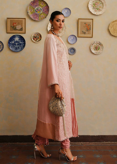 Mahgul | Eid Edit 2024 | Pink Shade -  Mahgul Luxury - Original Designer Dress - House of Maryam