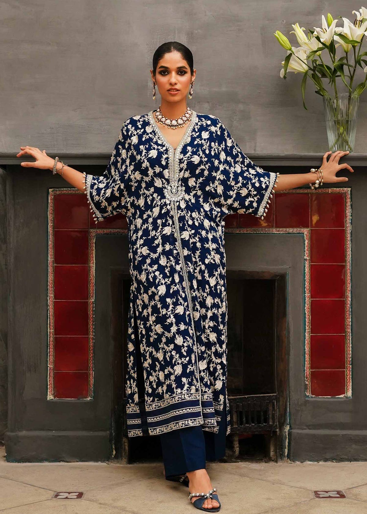 Mahgul | Eid Edit 2024 | Midnight Sun -  Mahgul Luxury - Original Designer Dress - House of Maryam