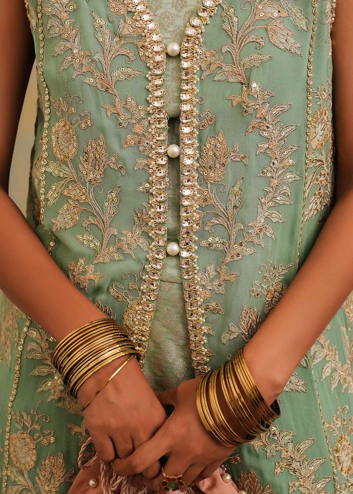 Mahgul | Eid Edit 2024 | Aqua Dream -  Mahgul Luxury - Original Designer Dress - House of Maryam