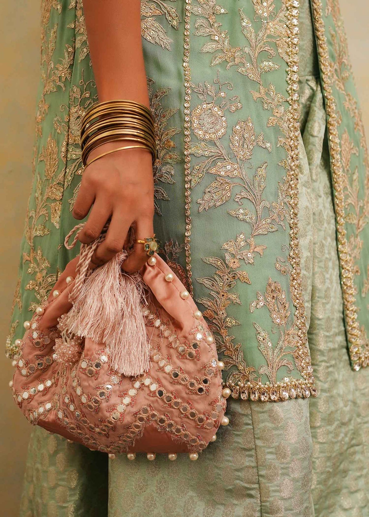 Mahgul | Eid Edit 2024 | Aqua Dream -  Mahgul Luxury - Original Designer Dress - House of Maryam
