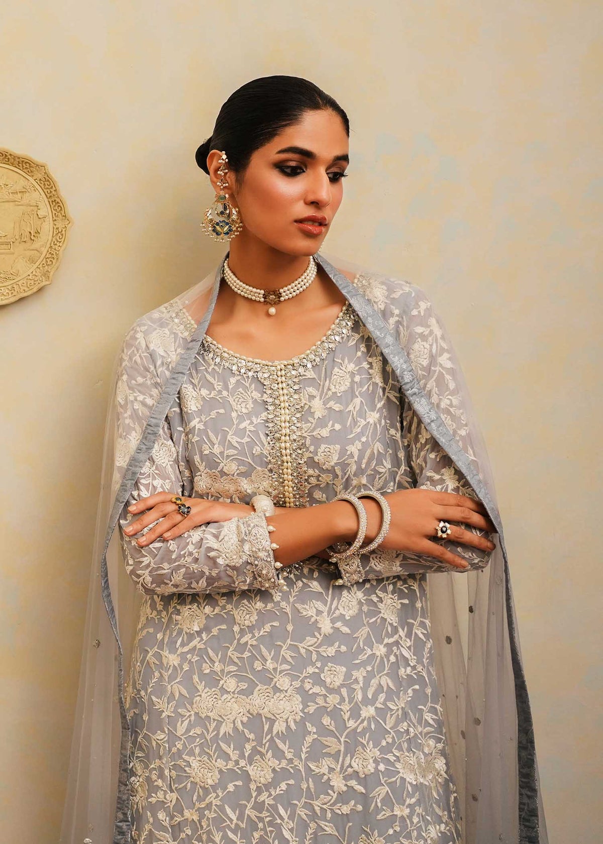 Mahgul | Eid Edit 2024 | Sage Reverie -  Mahgul Luxury - Original Designer Dress - House of Maryam