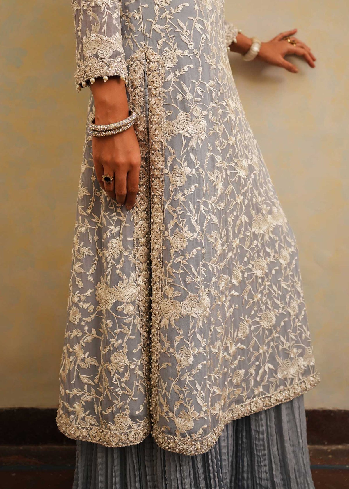 Mahgul | Eid Edit 2024 | Sage Reverie -  Mahgul Luxury - Original Designer Dress - House of Maryam
