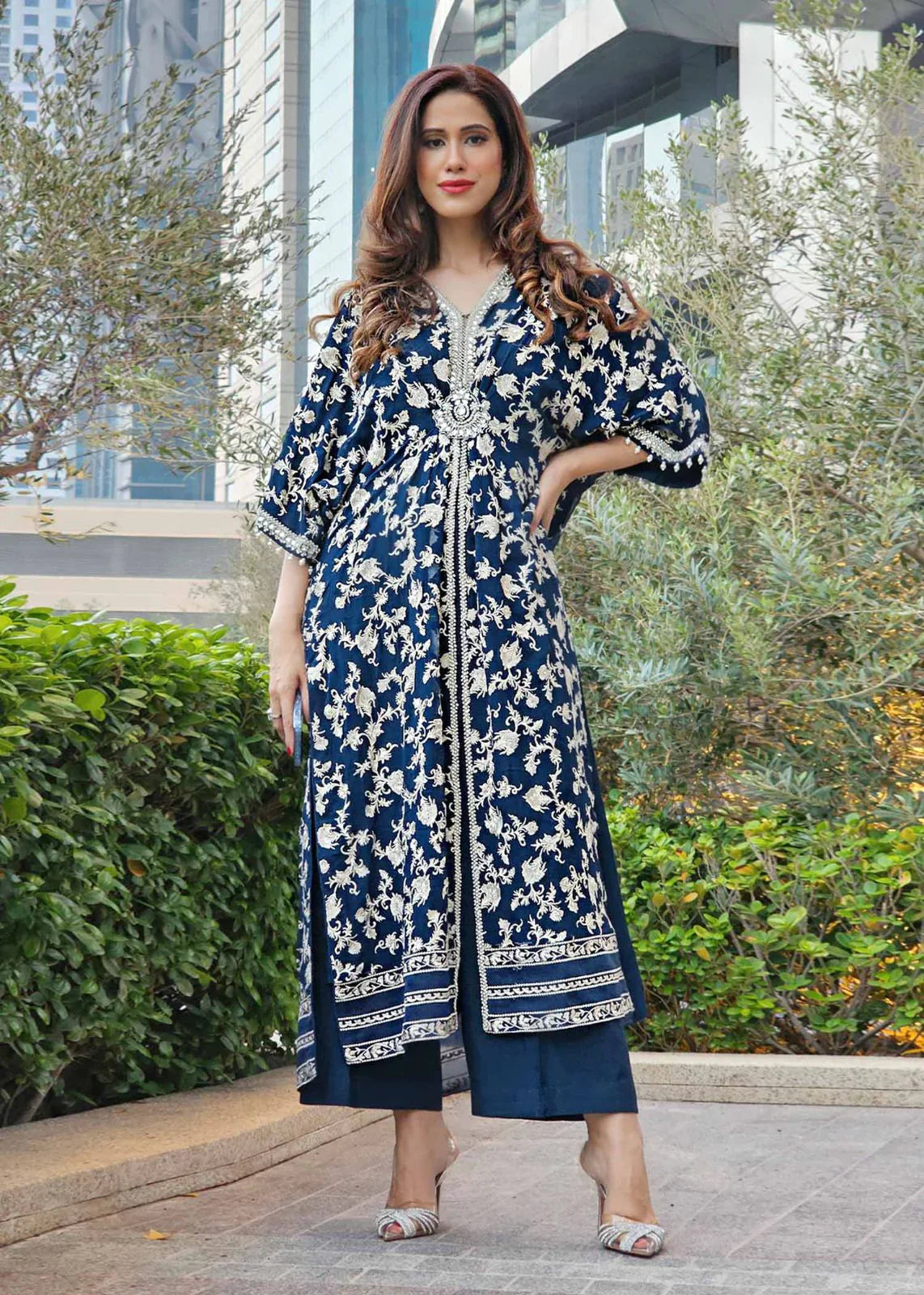 Mahgul | Eid Edit 2024 | Midnight Sun by Designer Mahgul - House of Maryam - Pakistani Designer Ethnic Wear in {{ shop.shopifyCountryName }}