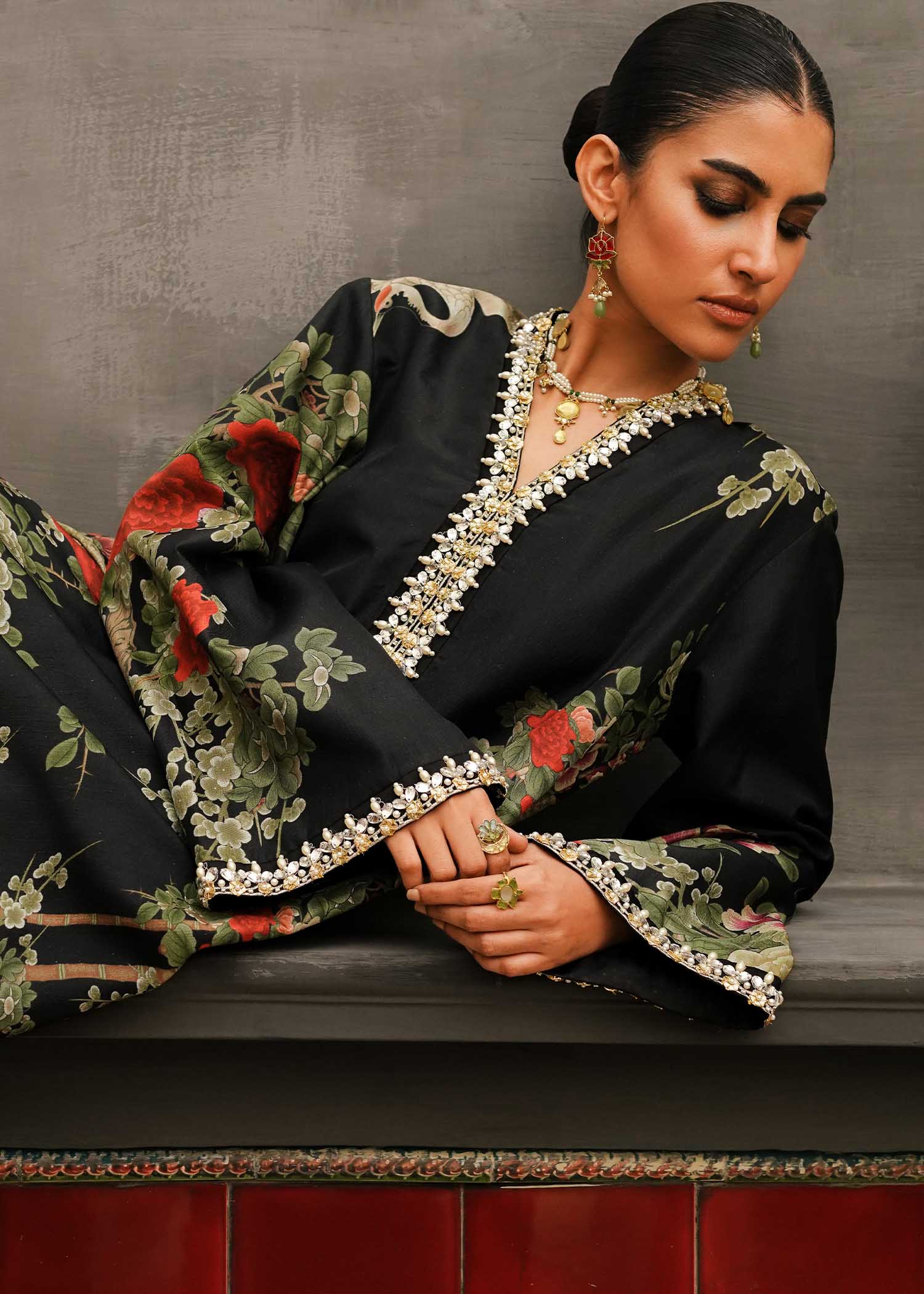 Mahgul | Eid Edit 2024 | Cosmic Moondance by Designer Mahgul - House of Maryam - Pakistani Designer Ethnic Wear in {{ shop.shopifyCountryName }}