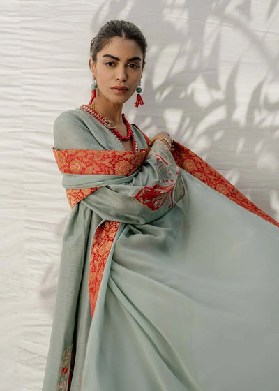 Mahgul | Eid Edit 2024 | Kashmiri Sea -  Mahgul Luxury - Original Designer Dress - House of Maryam