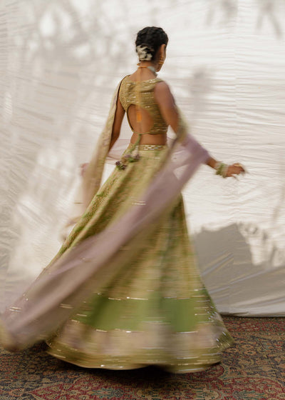 Mahgul | Eid Edit 2024 | Mirrored Screen -  Mahgul Luxury - Original Designer Dress - House of Maryam