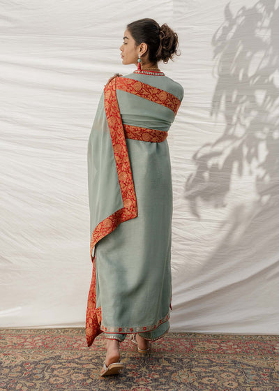 Mahgul | Eid Edit 2024 | Kashmiri Sea -  Mahgul Luxury - Original Designer Dress - House of Maryam