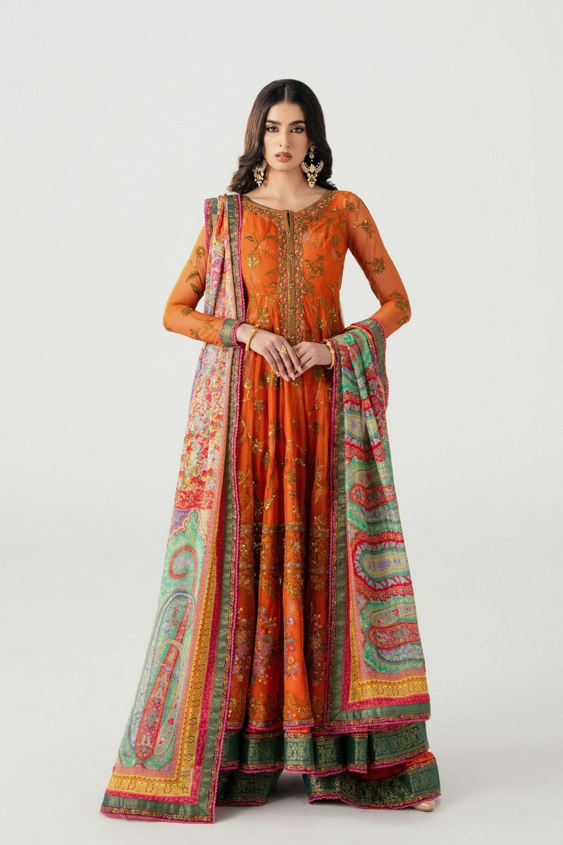 Fahad Hussayn | Jalsa Ghar |Mahlaqa bai -  Fahad Hussayn  - Original Designer Dress - House of Maryam