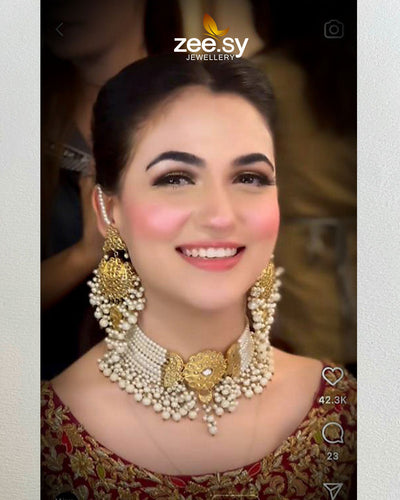 Mahnoor's Bridal Set -  Zeesy  - Original Designer Dress - House of Maryam