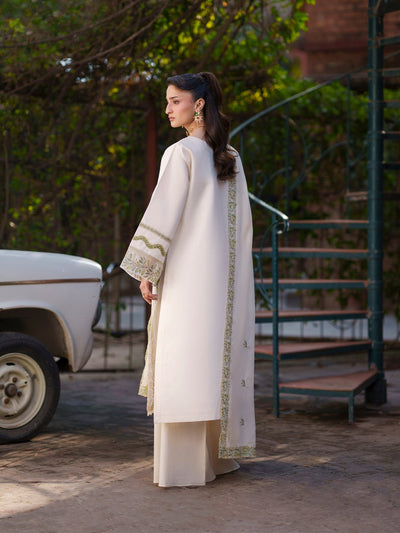 Mahnur | Fiona Lawn 26 | F-03-Brand:Mahnur-Type:Ladies Clothes-Off White-Lawn-House of Maryam- Buy in UK, USA