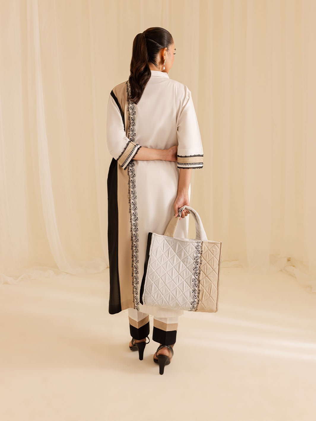 Mahnur | Petal Whispers Lawn Pret | Gardenia-Brand:Mahnur-Type:Ladies Clothes-Ivory-Lawn-House of Maryam- Buy in UK, USA