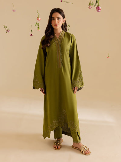 Mahnur | Petal Whispers Lawn Pret | Verdant-Brand:Mahnur-Type:Ladies Clothes-mendhi-Lawn-House of Maryam- Buy in UK, USA