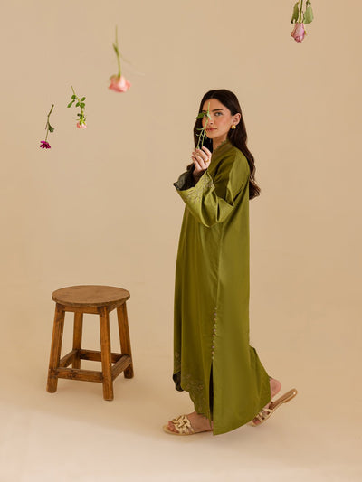 Mahnur | Petal Whispers Lawn Pret | Verdant-Brand:Mahnur-Type:Ladies Clothes-mendhi-Lawn-House of Maryam- Buy in UK, USA