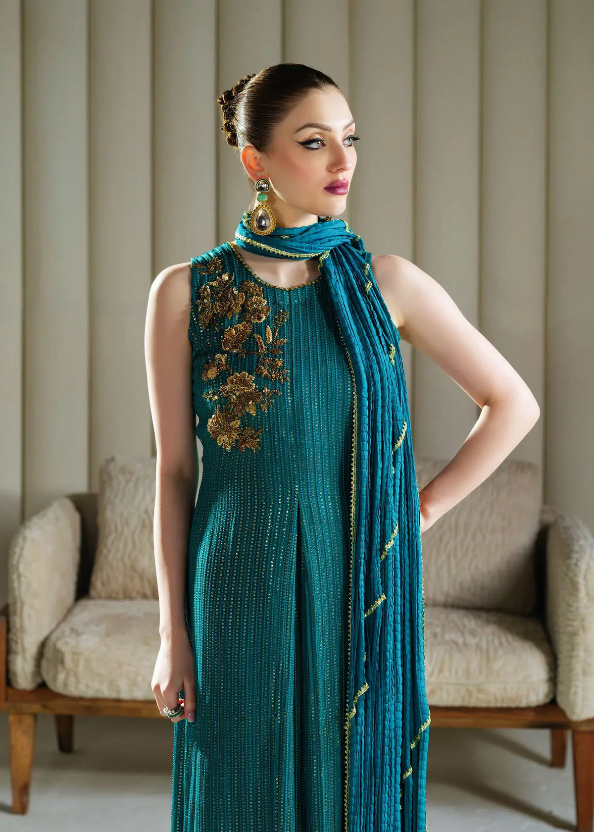 Mahum Asad | Forever and Ever Formals | Whisper -  Mahum Asad Formal - Original Designer Dress - House of Maryam
