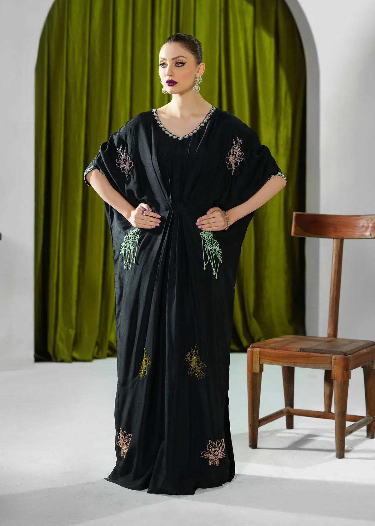 Mahum Asad | Forever and Ever Formals | Midnight -  Mahum Asad Formal - Original Designer Dress - House of Maryam