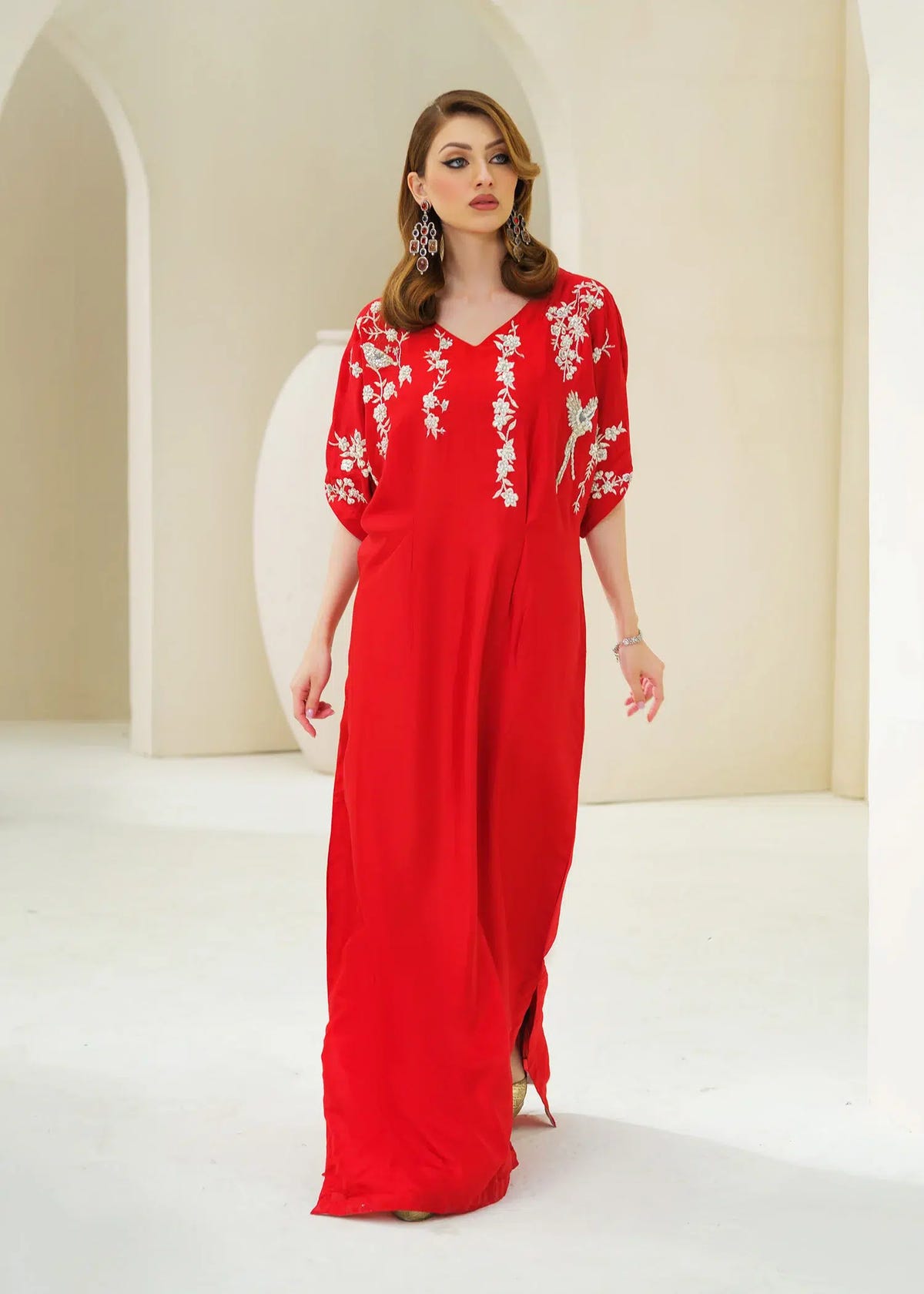 Mahum Asad | Forever and Ever Formals | Carnation -  Mahum Asad Formal - Original Designer Dress - House of Maryam
