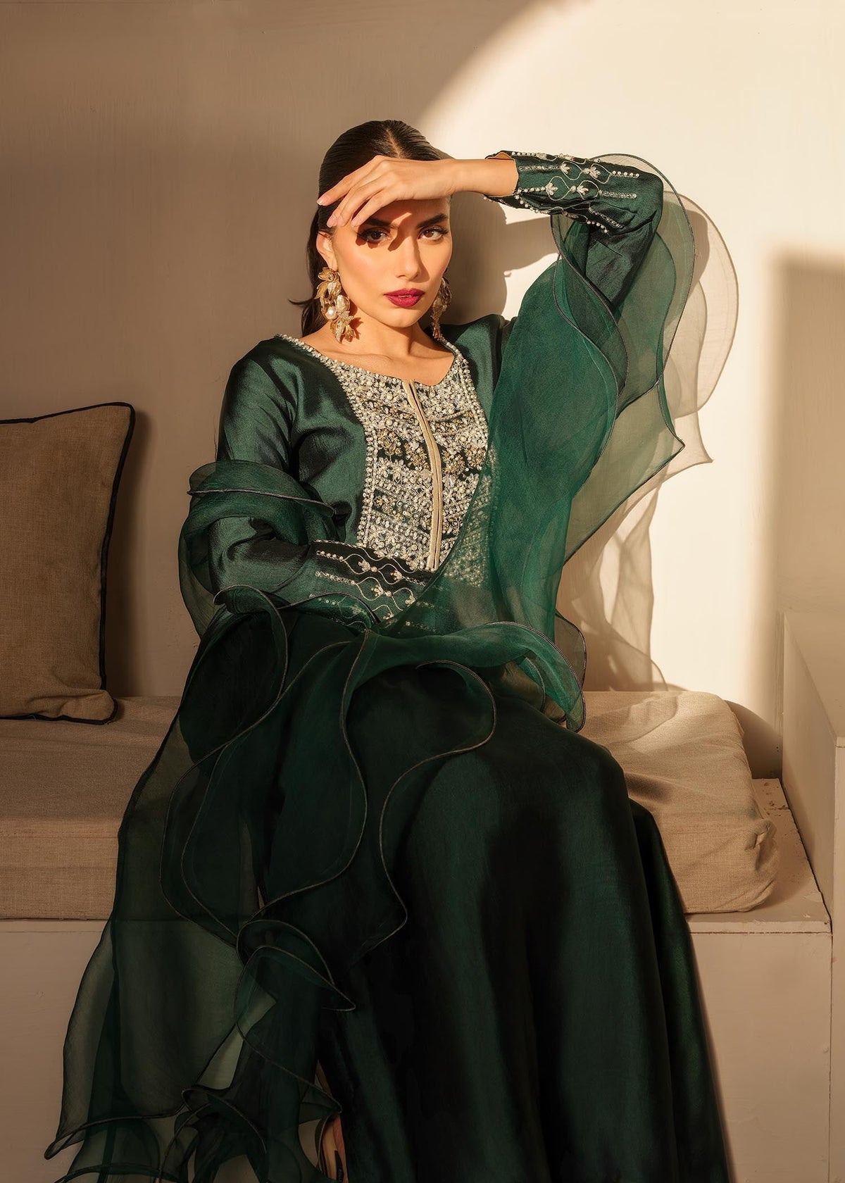Mahum Asad | Raising The Bar | Icon -  Mahum Asad Formal - Original Designer Dress - House of Maryam