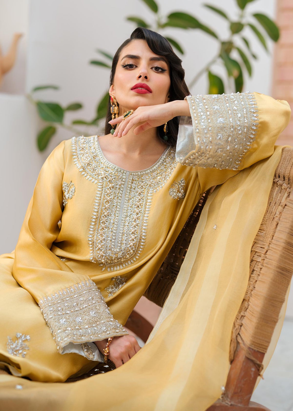 Mahum Asad | Raising The Bar | Bombshell -  Mahum Asad Formal - Original Designer Dress - House of Maryam