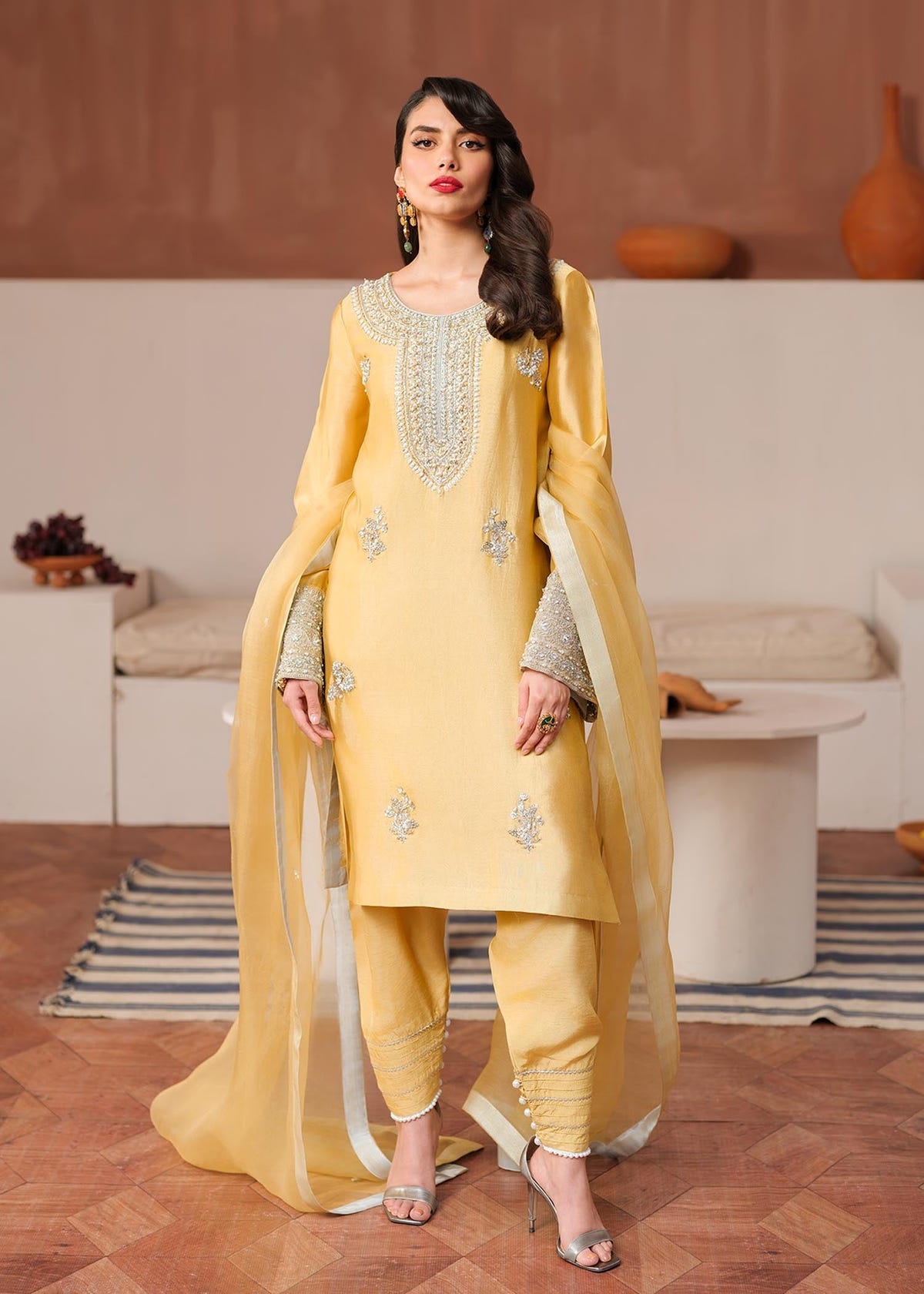 Mahum Asad | Raising The Bar | Bombshell -  Mahum Asad Formal - Original Designer Dress - House of Maryam