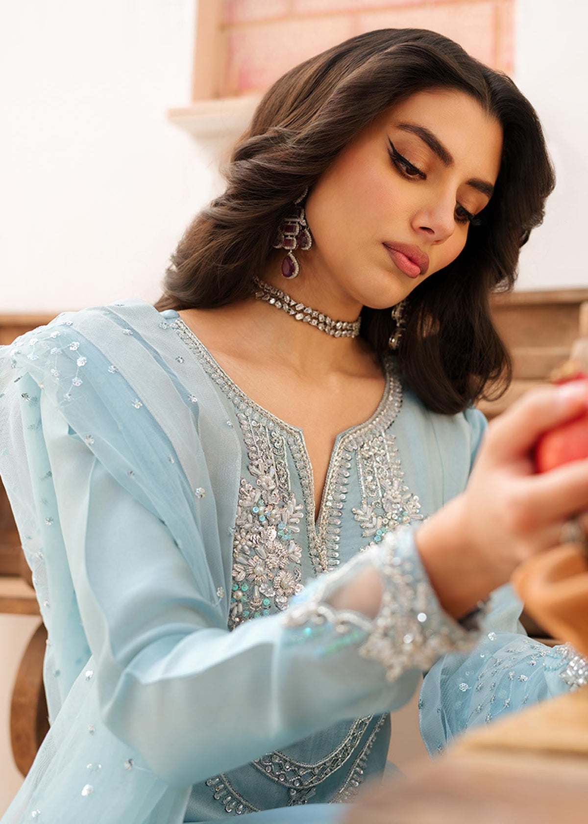 Mahum Asad | Raising The Bar | Famous -  Mahum Asad Formal - Original Designer Dress - House of Maryam