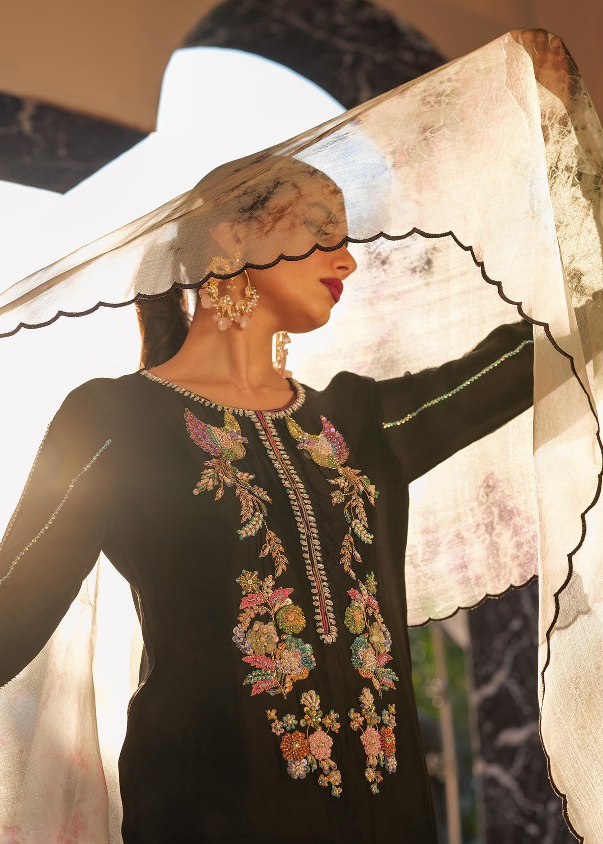 Mahum Asad | Raising The Bar | Vixen -  Mahum Asad Formal - Original Designer Dress - House of Maryam