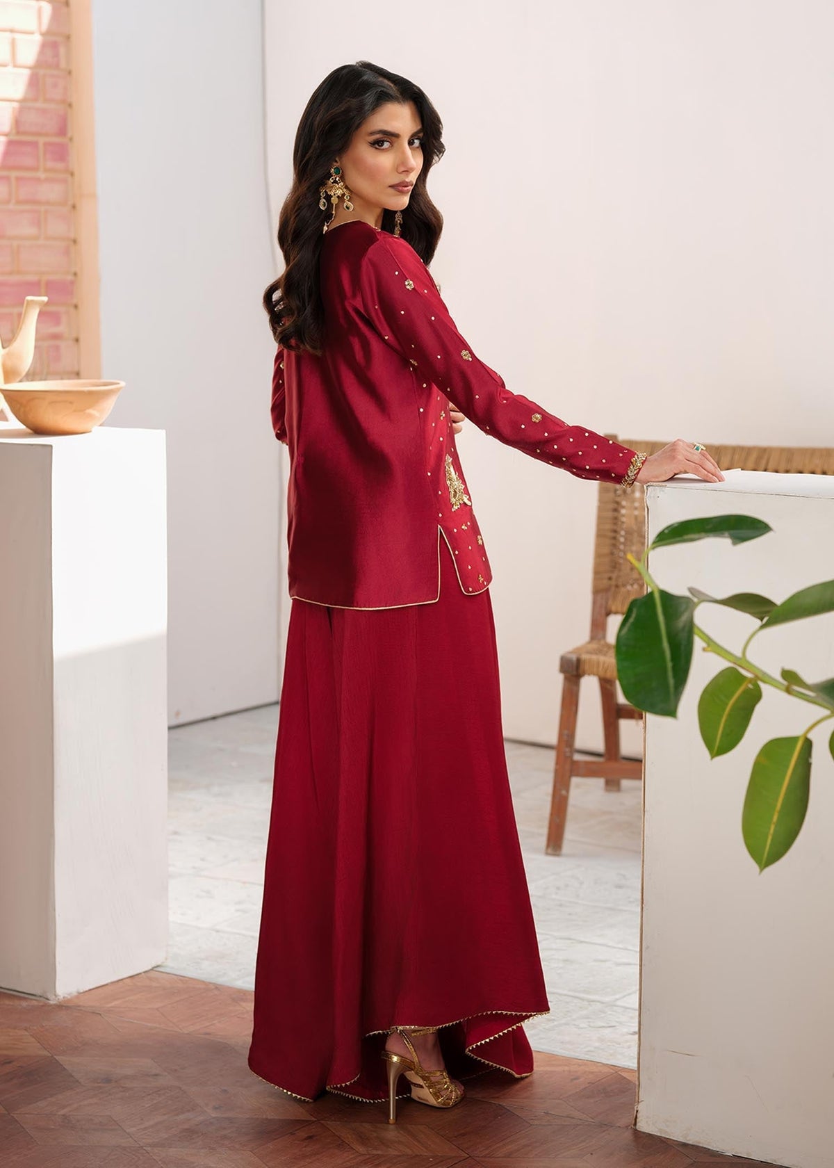 Mahum Asad | Raising The Bar | Berryme -  Mahum Asad Formal - Original Designer Dress - House of Maryam