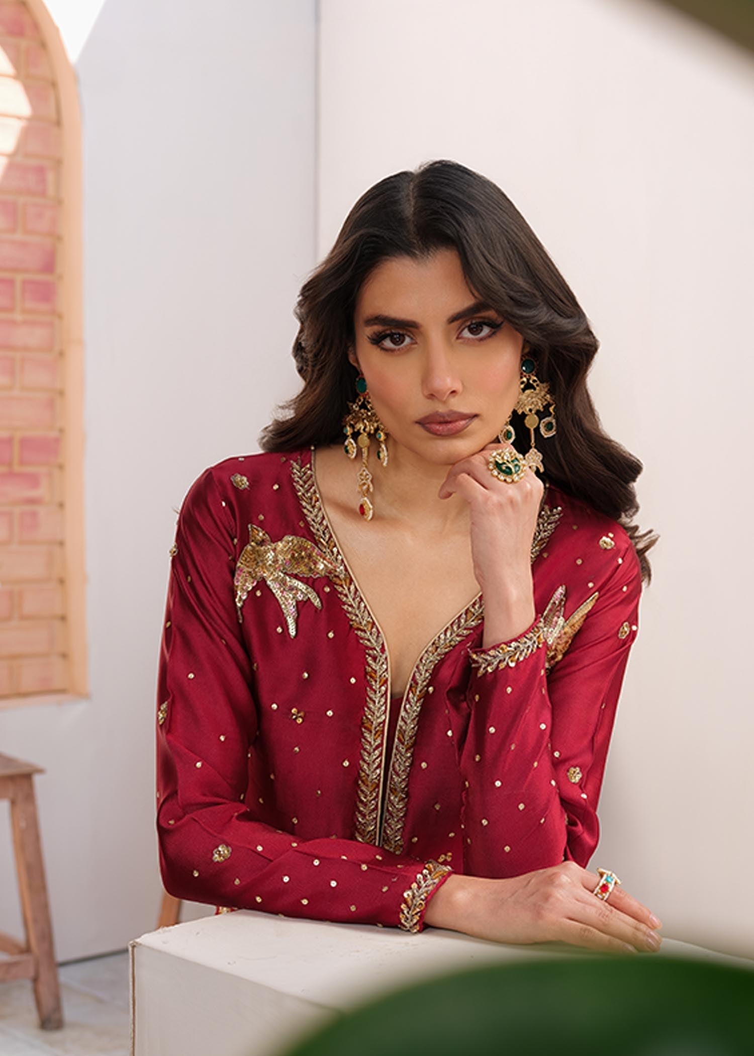 Mahum Asad | Raising The Bar | Berryme by Designer Mahum Asad - House of Maryam - Pakistani Designer Ethnic Wear in {{ shop.shopifyCountryName }}