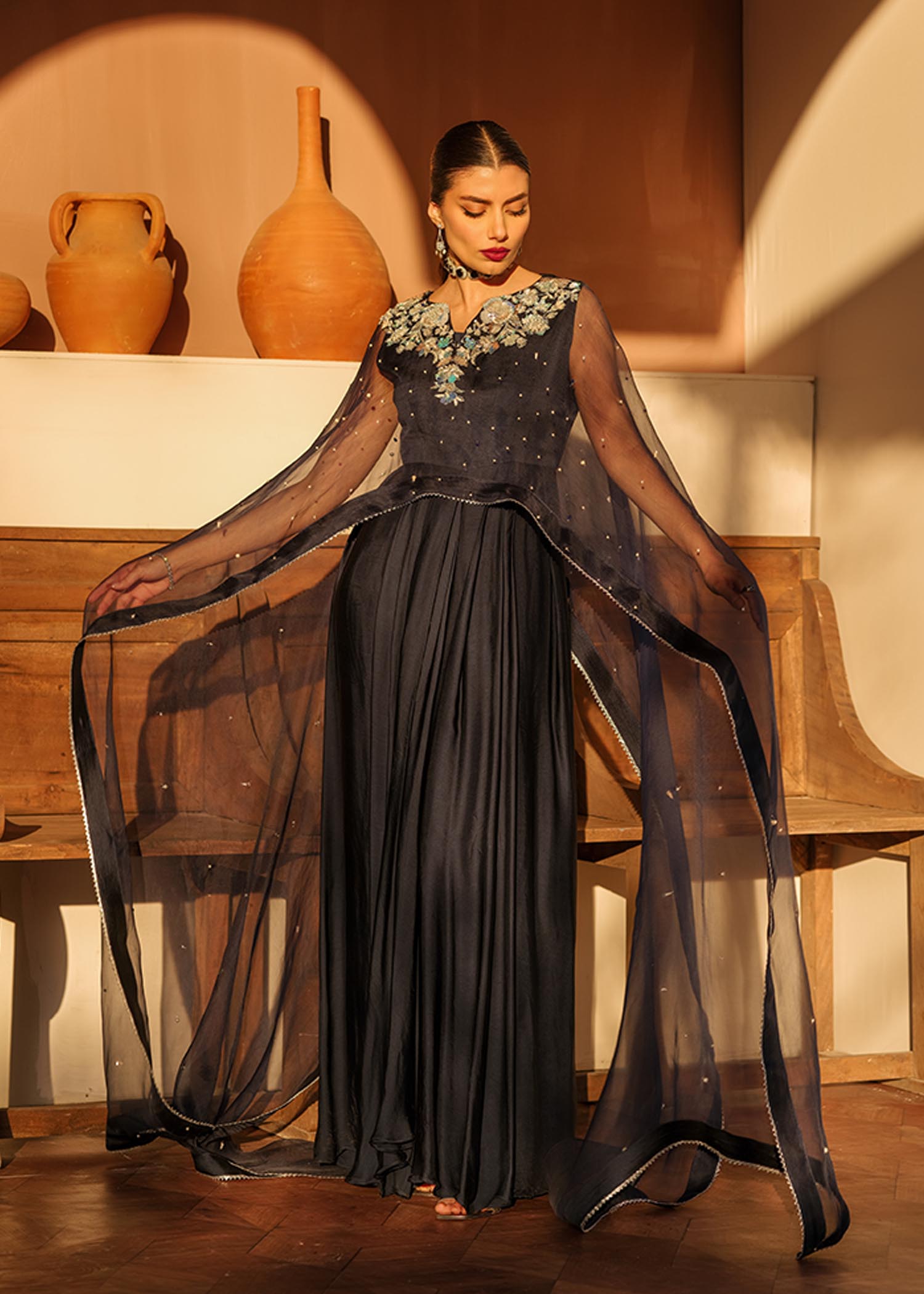 Mahum Asad | Raising The Bar | Trophy by Designer Mahum Asad - House of Maryam - Pakistani Designer Ethnic Wear in {{ shop.shopifyCountryName }}